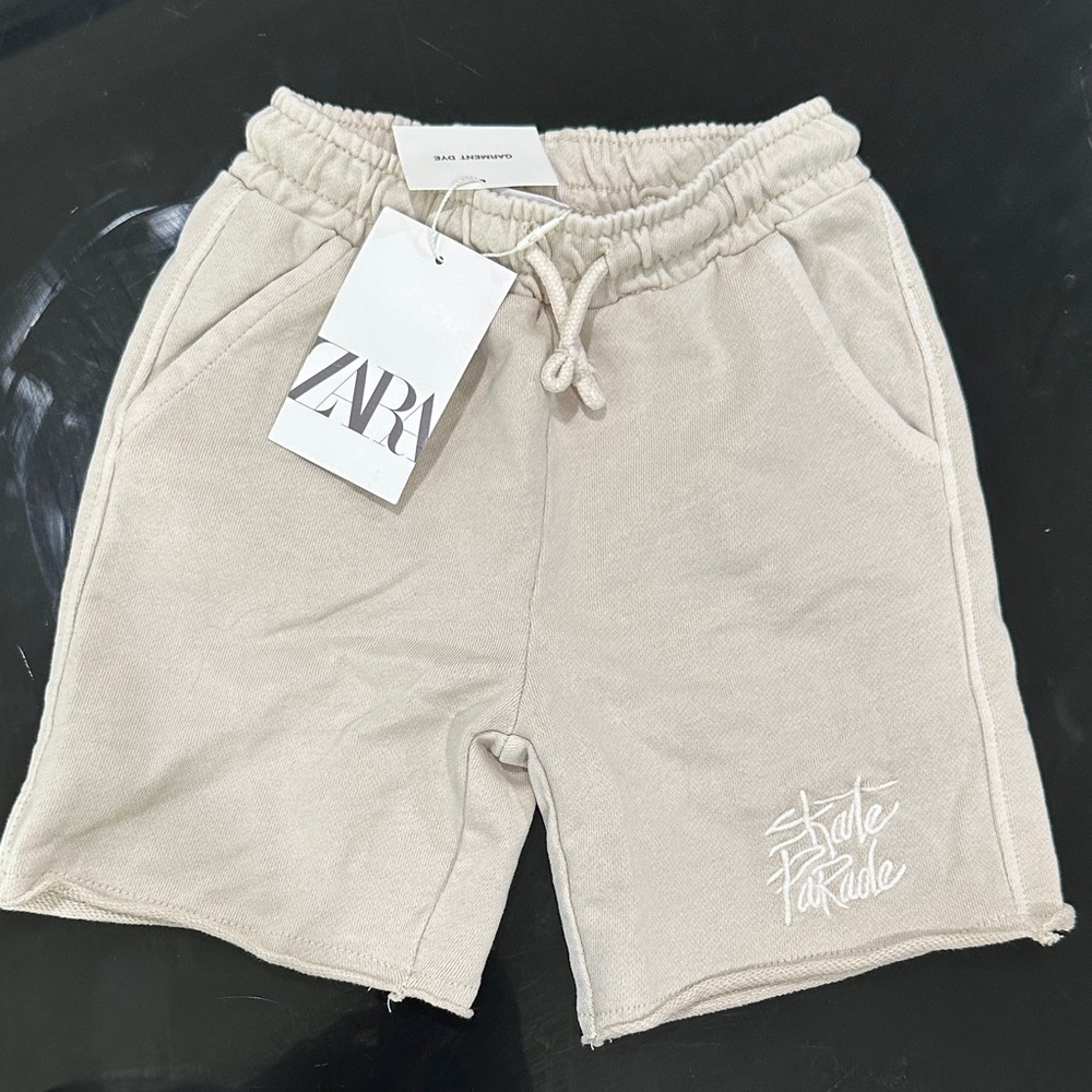 FREE WITH ANY PURCHASE! Zara Kids Beige Shorts